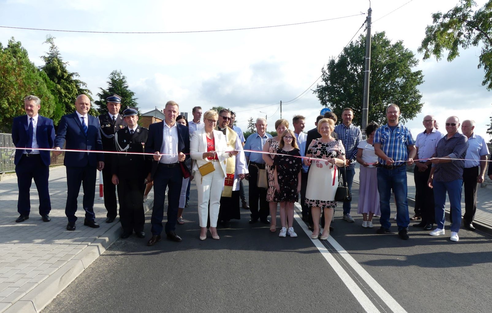 Goście biorący udział w uroczystości 